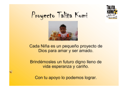 Proyecto Talita Kumi version corta copia