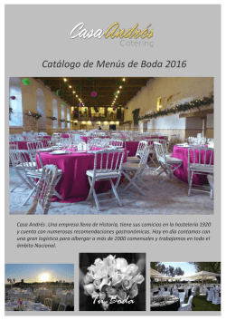 Tu Boda - Catering Casa Andrés