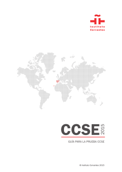 Guía de la prueba CCSE - Examen CCSE