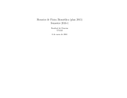 Horarios en formato PDF - Facultad de Ciencias