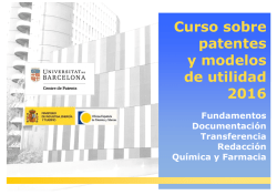 Programa - Oficina Española de Patentes y Marcas