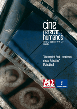 Checkpoint Rock: canciones desde Palestina