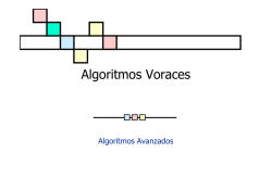 Algoritmos Voraces