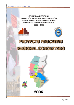 PER final 2006 - Unidad de Gestión Educativa Local Carabaya