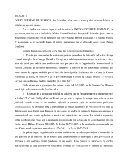 182-S-2015 CORTE SUPREMA DE JUSTICIA, San Salvador, a las
