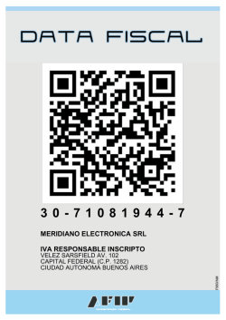 30-71081944-7 meridiano electronica srl iva responsable inscripto