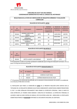 concurso de cas n° 653-2015-minjus coordinador administrativo