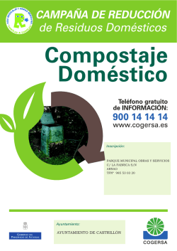 Campaña Compostaje 2016 - Ayuntamiento de Castrillón