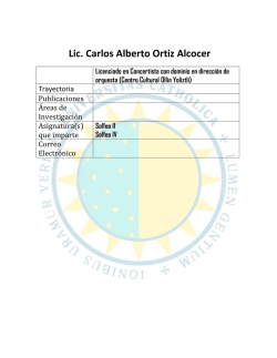 Lic. Carlos Alberto Ortiz Alcocer