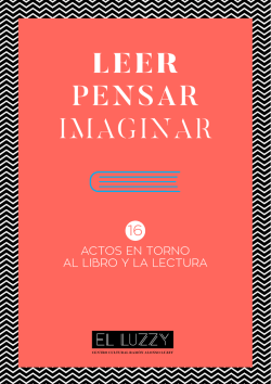 LEER PENSAR IMAGINAR - Ayuntamiento de Cartagena