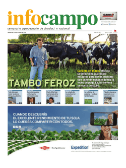 Tambo feroz - Infocampo.com.ar
