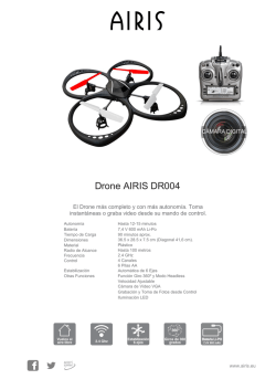 drone airis dr004 - ficha