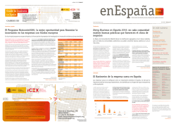 En este número Doing Business en España 2015: en cada