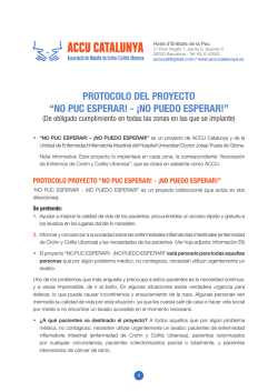 Protocolo de implantación del proyecto PDF