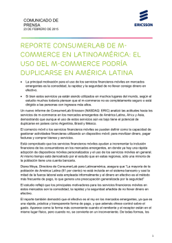 Reporte ConsumerLab de m-commerce en Latinoamérica