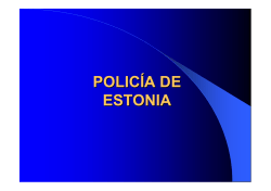 POLICÍA DE ESTONIA