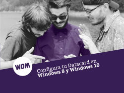 Configura tu Datacard en Windows 8 y Windows 10