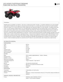 Ver Ficha Técnica - Pro ATV Motor Sports