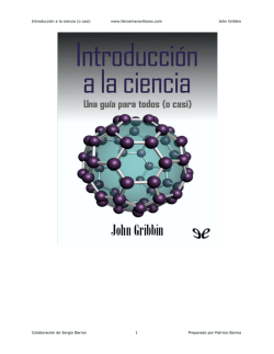 Introducción a la ciencia (o casi) www.librosmaravillosos.com John