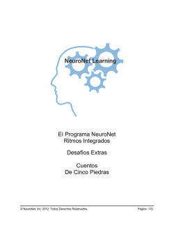 Cuentos de.. - NeuroNet Learning