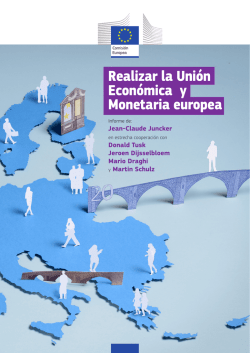 Realizar la Unión Económica y Monetaria europea