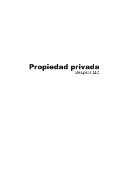 Descarga el primer capítulo de Propiedad privada en pdf