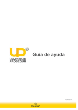 Guía de ayuda - Universidad Prosegur