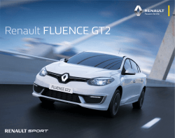 Catálogo y Ficha Técnica – Renault Fluence GT2