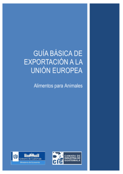 guía básica de exportación a la unión europea