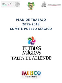 POA Comité Pueblo Mágico Talpa de Allende 2015-2019