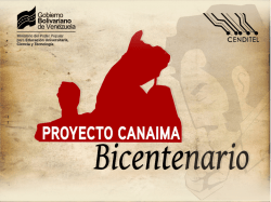 Manual de Instalación - Proyecto Canaima Bicentenario