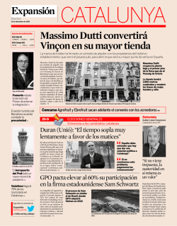 Massimo Dutti convertirá Vinçon en su mayor tienda