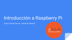 Presentación - HackLab Almería