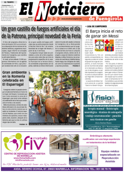 29/09/2015 - El Noticiero Digital