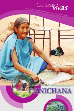 CANICHANA - Pueblos Indígenas
