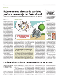Rajoy se suma al resto de partidos y ofrece una rebaja del IVA cultural