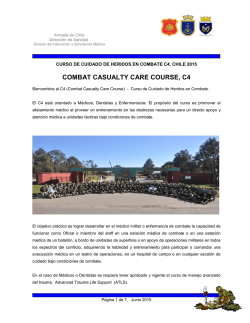 COMBAT CASUALTY CARE COURSE, C4