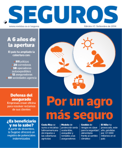 Revista Seguros 2015