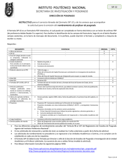Formato SIP-32, solicitud de emisión de nombramiento de profesor