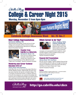 College & Career Night 2015