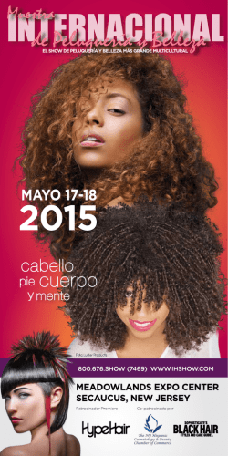 MAyO 17-18, 2015 - International Hair and Beauty Show