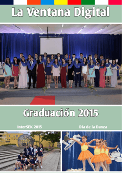 La Ventana Digital Mayo 2015 - Colegio Internacional Eirís