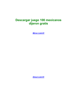 Descargar juego 100 mexicanos dijeron gratis