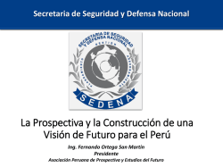 Construcción de una Visión de Futuro para el Perú