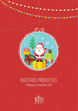 catálogo 2015 productos mail SIN PRECIOS