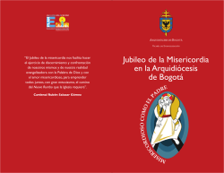 Jubileo de la Misericordia en la Arquidiócesis de Bogotá