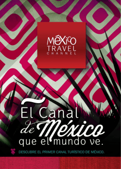 press kit - México Travel Channel