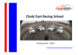 Cursos y Precios - Chubi Zani Racing School
