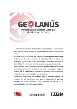Informe Ejecutivo - Municipio de Lanús