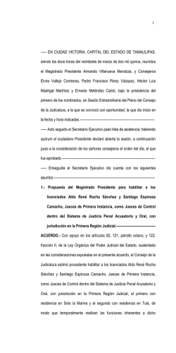 27 - Poder Judicial del Estado de Tamaulipas